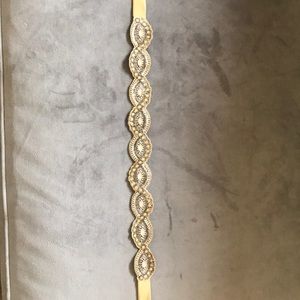 Anthropologie elastic waist belt